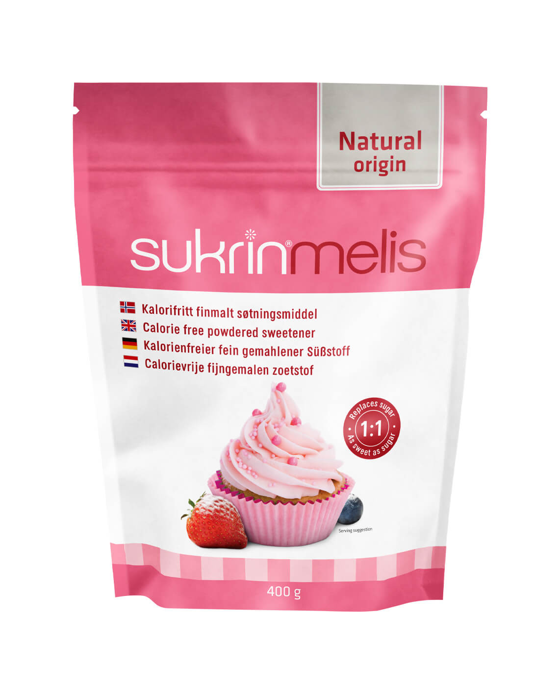 Sukrin Substitut de Sucre Glace (400 g) - Afbeelding 1